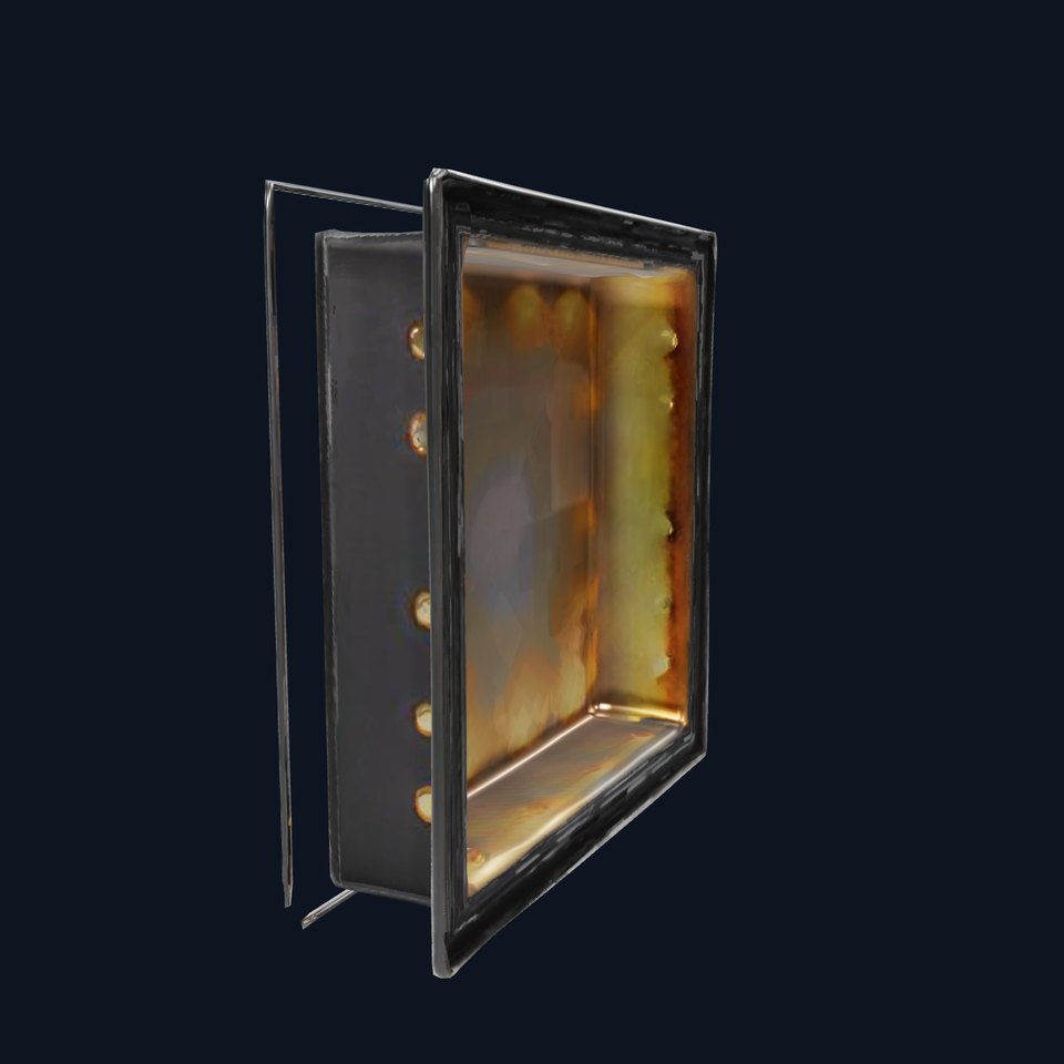 Illuminated Display Frame Model Pack with LED Lights
